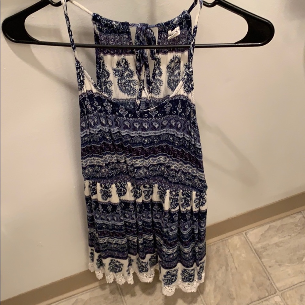 Patterned summer dress